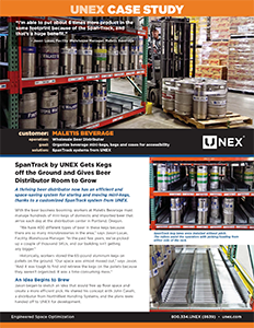 UNEX Maletis Beverage Case Study - Keg Flow