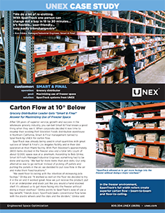 UNEX Smart & Final Case Study - Carton Flow